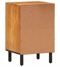 Badschrank 38x33x58 cm Massivholz Akazie