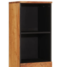Badschrank 38x33x160 cm Massivholz Akazie