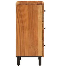 Beistellschrank 40x33x75 cm Massivholz Akazie