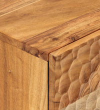 Beistellschrank 40x33x75 cm Massivholz Akazie