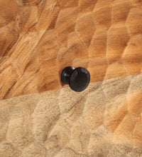 Beistellschrank 40x33x75 cm Massivholz Akazie