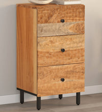 Beistellschrank 40x33x75 cm Massivholz Akazie