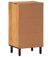 Beistellschrank 40x33x75 cm Massivholz Akazie
