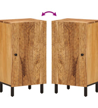 Beistellschrank 40x33x75 cm Massivholz Akazie