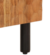 Beistellschrank 40x33x75 cm Massivholz Akazie