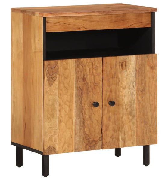 Beistelltisch 60x33x75 cm Massivholz Akazie