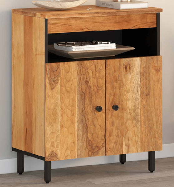 Beistelltisch 60x33x75 cm Massivholz Akazie