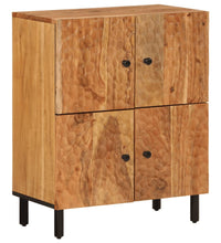 Beistellschrank 60x33x75 cm Massivholz Akazie