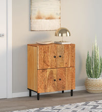 Beistellschrank 60x33x75 cm Massivholz Akazie