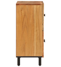 Beistellschrank 60x33x75 cm Massivholz Akazie