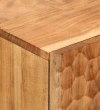 Beistellschrank 60x33x75 cm Massivholz Akazie