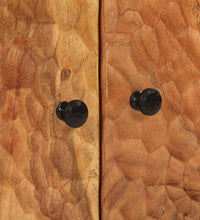 Beistellschrank 60x33x75 cm Massivholz Akazie