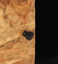 Beistellschrank 80x33x75 cm Massivholz Akazie