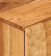 Beistellschrank 90x33x75 cm Massivholz Akazie