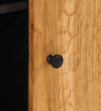 Beistellschrank 90x33x75 cm Massivholz Akazie