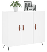 Sideboard Weiß 90x34x80 cm Holzwerkstoff