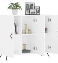 Sideboard Weiß 90x34x80 cm Holzwerkstoff