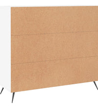 Sideboard Weiß 90x34x80 cm Holzwerkstoff