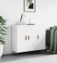 Sideboard Weiß 90x34x80 cm Holzwerkstoff