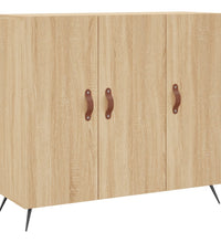 Sideboard Sonoma-Eiche 90x34x80 cm Holzwerkstoff