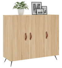 Sideboard Sonoma-Eiche 90x34x80 cm Holzwerkstoff