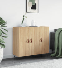 Sideboard Sonoma-Eiche 90x34x80 cm Holzwerkstoff