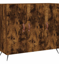 Sideboard Räuchereiche 90x34x80 cm Holzwerkstoff