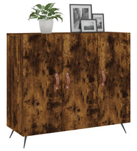 Sideboard Räuchereiche 90x34x80 cm Holzwerkstoff