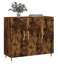 Sideboard Räuchereiche 90x34x80 cm Holzwerkstoff
