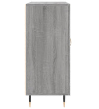 Sideboard Grau Sonoma 90x34x80 cm Holzwerkstoff