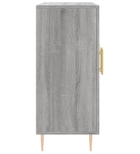 Sideboard Grau Sonoma 90x34x80 cm Holzwerkstoff