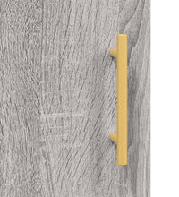 Sideboard Grau Sonoma 90x34x80 cm Holzwerkstoff