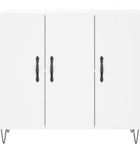 Sideboard Weiß 90x34x80 cm Holzwerkstoff