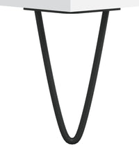 Sideboard Weiß 90x34x80 cm Holzwerkstoff