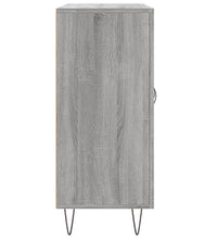 Sideboard Grau Sonoma 90x34x80 cm Holzwerkstoff