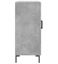 Sideboard Betongrau 90x34x80 cm Holzwerkstoff