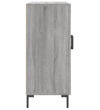 Sideboard Grau Sonoma 90x34x80 cm Holzwerkstoff