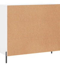 Sideboard Weiß 90x34x80 cm Holzwerkstoff