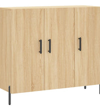 Sideboard Sonoma-Eiche 90x34x80 cm Holzwerkstoff