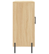 Sideboard Sonoma-Eiche 90x34x80 cm Holzwerkstoff