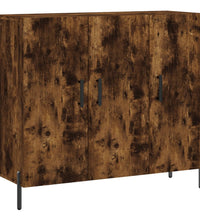 Sideboard Räuchereiche 90x34x80 cm Holzwerkstoff