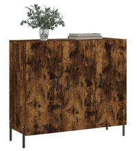 Sideboard Räuchereiche 90x34x80 cm Holzwerkstoff