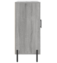 Sideboard Grau Sonoma 90x34x80 cm Holzwerkstoff