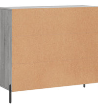 Sideboard Grau Sonoma 90x34x80 cm Holzwerkstoff