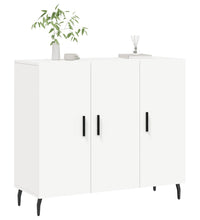 Sideboard Weiß 90x34x80 cm Holzwerkstoff