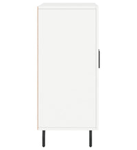 Sideboard Weiß 90x34x80 cm Holzwerkstoff