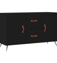 Sideboard Schwarz 100x36x60 cm Holzwerkstoff