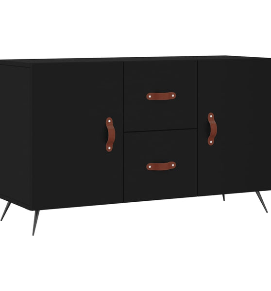 Sideboard Schwarz 100x36x60 cm Holzwerkstoff