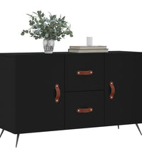 Sideboard Schwarz 100x36x60 cm Holzwerkstoff