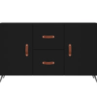 Sideboard Schwarz 100x36x60 cm Holzwerkstoff